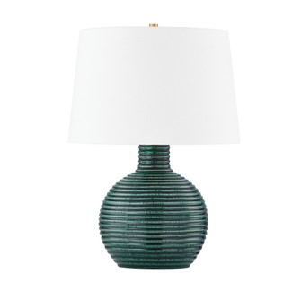Sara One Light Table Lamp in Aged Brass (428|HL815201-AGB)