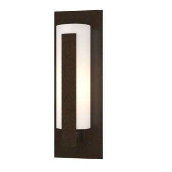 Vertical Bar One Light Outdoor Wall Sconce in Coastal White (39|307285-SKT-02-GG0066)