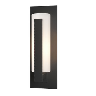Vertical Bar Forged Vertical Bars Small Outdoor Sconce in Coastal White (39|307285-SKT-02-GG0066)
