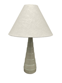 Scatchard One Light Table Lamp in Gray Gloss (30|GS825-GG)