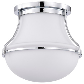 Valdora One Light Flush Mount in Polished Nickel (72|60-7870)