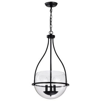 Amado Three Light Pendant in Matte Black (72|60-7820)