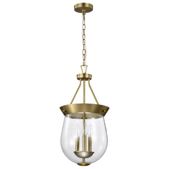 Boliver Three Light Pendant in Vintage Brass (72|60-7801)