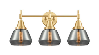 Caden Three Light Bath Vanity in Black Antique Brass (405|447-3W-BAB-G171)