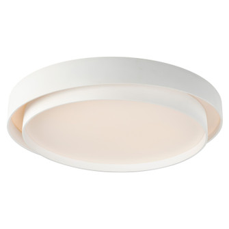 Ziggurat LED Flush Mount in White (86|E51046-WT)