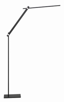 Task Portables LED Floor Lamp in Anodized Brushed Coal (42|P080-66F-L)