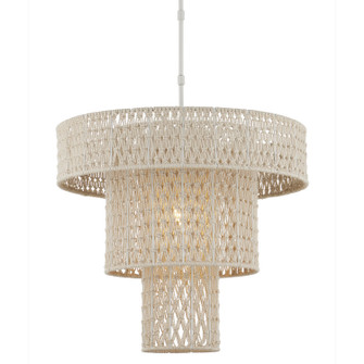 Counterculture Cream Chandelier One Light Chandelier in Natural/White (142|9000-1076)