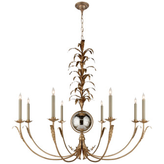Gramercy Eight Light Chandelier in Gilded Iron (268|CHC 1474GI)