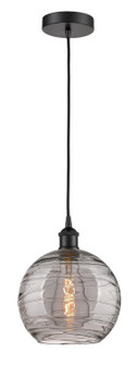Edison One Light Mini Pendant in Matte Black (405|616-1P-BK-G1213-10SM)