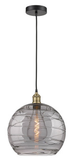 Edison One Light Pendant in Black Antique Brass (405|616-1P-BAB-G1213-14SM)