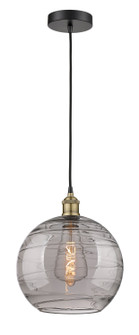 Edison One Light Mini Pendant in Black Antique Brass (405|616-1P-BAB-G1213-12SM)