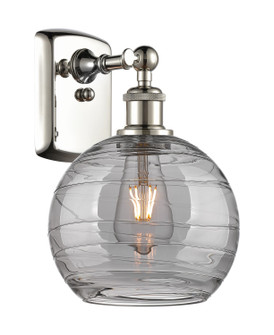 Ballston One Light Wall Sconce in Polished Nickel (405|516-1W-PN-G1213-8SM)