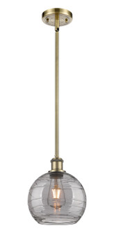 Ballston One Light Mini Pendant in Antique Brass (405|516-1S-AB-G1213-8SM)