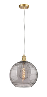 Ballston One Light Mini Pendant in Satin Gold (405|516-1P-SG-G1213-12SM)