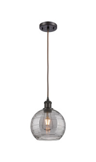 Ballston One Light Mini Pendant in Oil Rubbed Bronze (405|516-1P-OB-G1213-8SM)