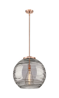Essex One Light Pendant in Antique Copper (405|221-1S-AC-G1213-18SM)
