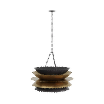 Vinson Six Light Chandelier in Bronze (314|DMI02)