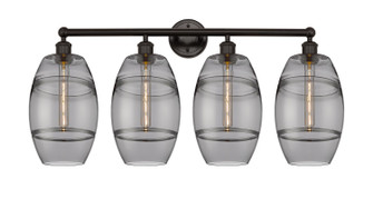 Edison Four Light Bath Vanity in Oil Rubbed Bronze (405|616-4W-OB-G557-8SM)