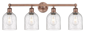 Edison Four Light Bath Vanity in Antique Copper (405|616-4W-AC-G558-6SDY)