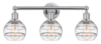 Edison LED Bath Vanity in Polished Chrome (405|616-3W-PC-G556-6CL)