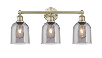 Edison Three Light Bath Vanity in Antique Brass (405|616-3W-AB-G558-6SM)