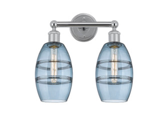 Edison LED Bath Vanity in Polished Chrome (405|616-2W-PC-G557-6BL)