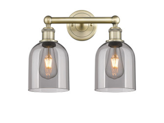 Edison Two Light Bath Vanity in Antique Brass (405|616-2W-AB-G558-6SM)