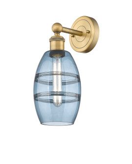 Edison One Light Wall Sconce in Brushed Brass (405|616-1W-BB-G557-6BL)