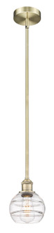 Edison LED Pendant in Antique Brass (405|616-1S-AB-G556-6CL)