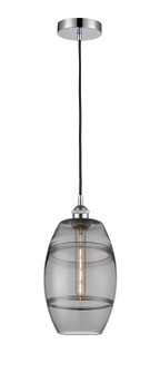 Edison One Light Mini Pendant in Polished Chrome (405|616-1P-PC-G557-8SM)