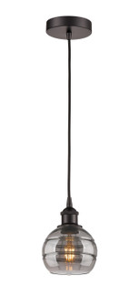 Edison One Light Mini Pendant in Oil Rubbed Bronze (405|616-1P-OB-G556-6SM)