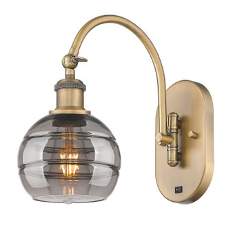 Ballston One Light Wall Sconce in Brushed Brass (405|518-1W-BB-G556-6SM)
