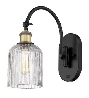 Ballston One Light Wall Sconce in Black Antique Brass (405|518-1W-BAB-G559-5CL)