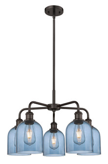 Ballston Five Light Chandelier in Oil Rubbed Bronze (405|516-5CR-OB-G558-6BL)