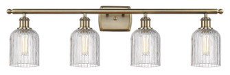 Ballston Four Light Bath Vanity in Antique Brass (405|516-4W-AB-G559-5CL)