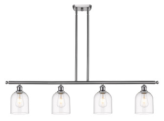 Ballston Four Light Island Pendant in Brushed Satin Nickel (405|516-4I-SN-G558-6CL)