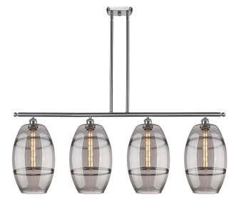 Ballston Four Light Island Pendant in Brushed Satin Nickel (405|516-4I-SN-G557-10SM)