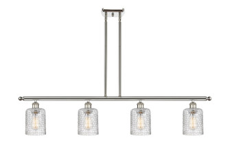 Ballston Four Light Island Pendant in Polished Nickel (405|516-4I-PN-G112C-5CL)