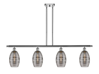 Ballston Four Light Island Pendant in Polished Chrome (405|516-4I-PC-G557-6SM)