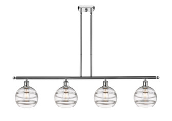 Ballston Four Light Island Pendant in Polished Chrome (405|516-4I-PC-G556-8CL)