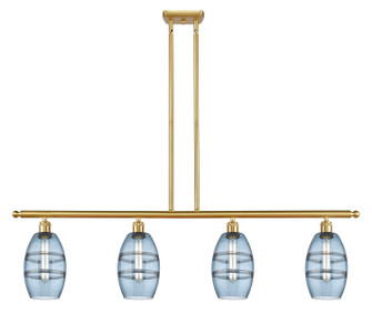 Ballston Four Light Island Pendant in Matte Black (405|516-4I-BK-G557-6BL)