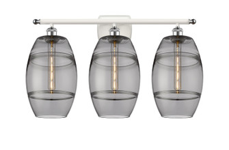 Ballston LED Bath Vanity in White Polished Chrome (405|516-3W-WPC-G557-8SM)