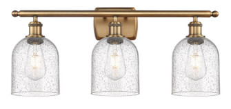 Ballston Three Light Bath Vanity in Brushed Brass (405|516-3W-BB-G558-6SDY)