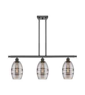 Ballston Three Light Island Pendant in Oil Rubbed Bronze (405|516-3I-OB-G557-6SM)