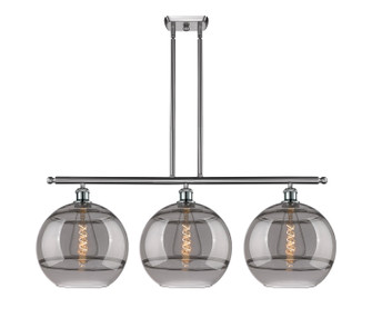 Ballston Three Light Island Pendant in Antique Brass (405|516-3I-AB-G556-12SM)