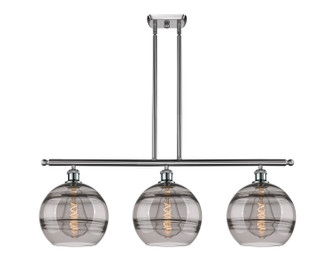 Ballston Three Light Island Pendant in Antique Brass (405|516-3I-AB-G556-10SM)
