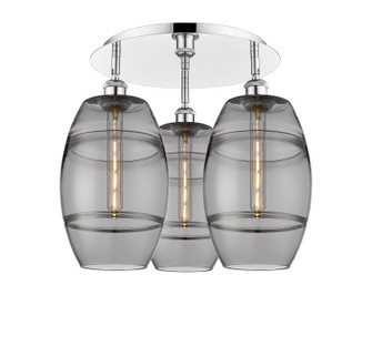 Ballston LED Flush Mount in Polished Chrome (405|516-3C-PC-G557-8SM)