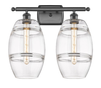 Ballston Two Light Bath Vanity in Oil Rubbed Bronze (405|516-2W-OB-G557-8CL)