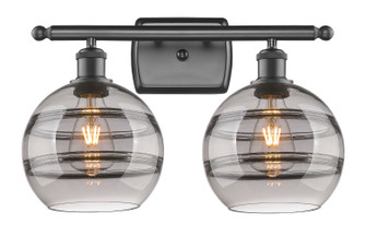 Ballston Two Light Bath Vanity in Oil Rubbed Bronze (405|516-2W-OB-G556-8SM)