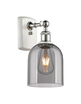 Ballston One Light Wall Sconce in White Polished Chrome (405|516-1W-WPC-G558-6SM)